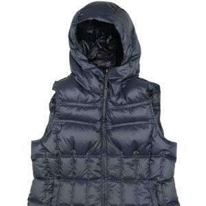 Prana Jute Imogen Hooded Down Feather Puffer Vest